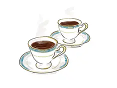 イラスト：コーヒーカップ